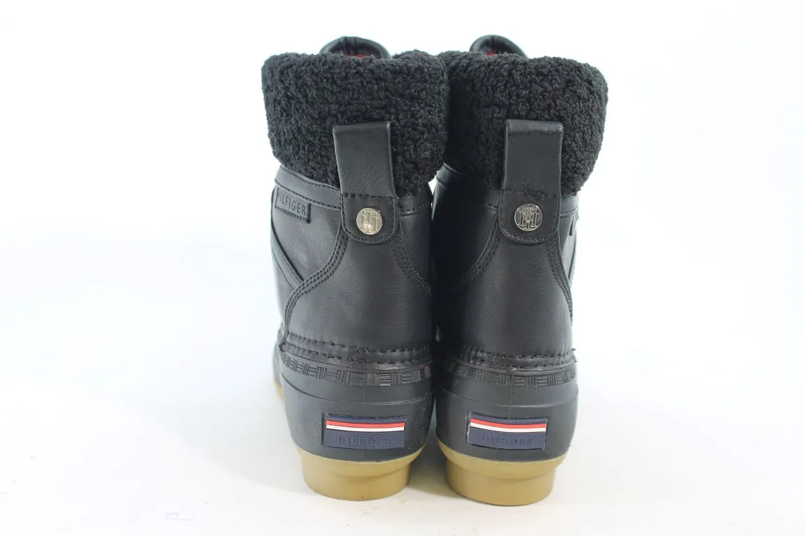 Tommy Hilfiger Rian Women's Black Hiking Boots 6M(ZAP18625)