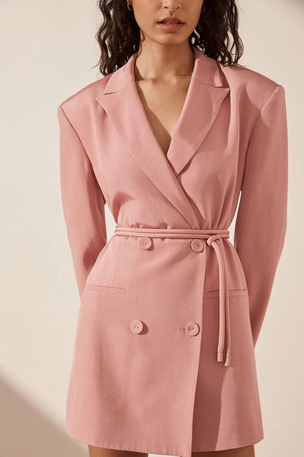 Vento Blazer Dress With Belt