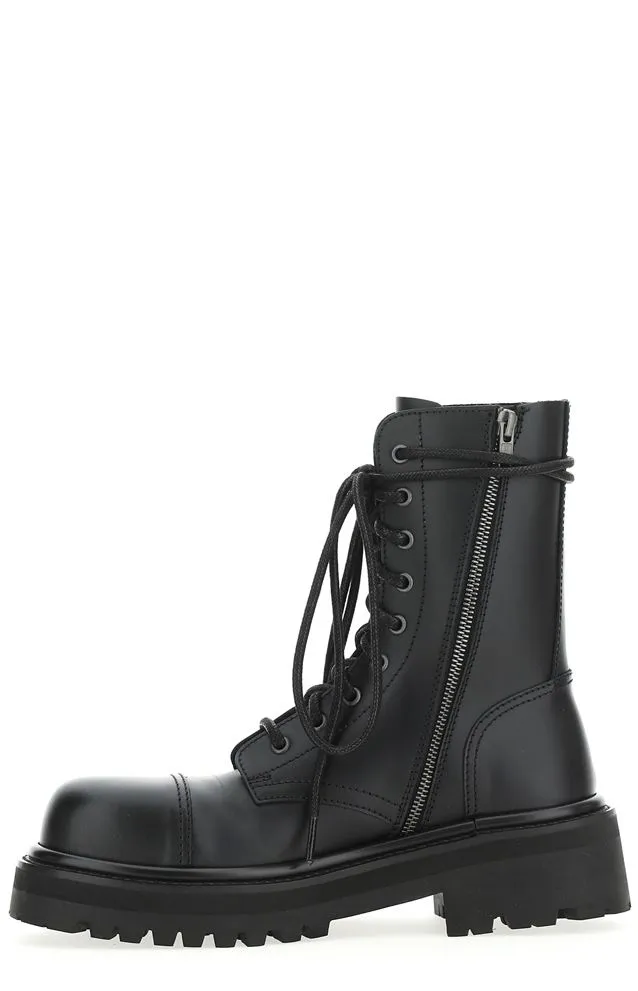 Vetements Lace-Up Boots