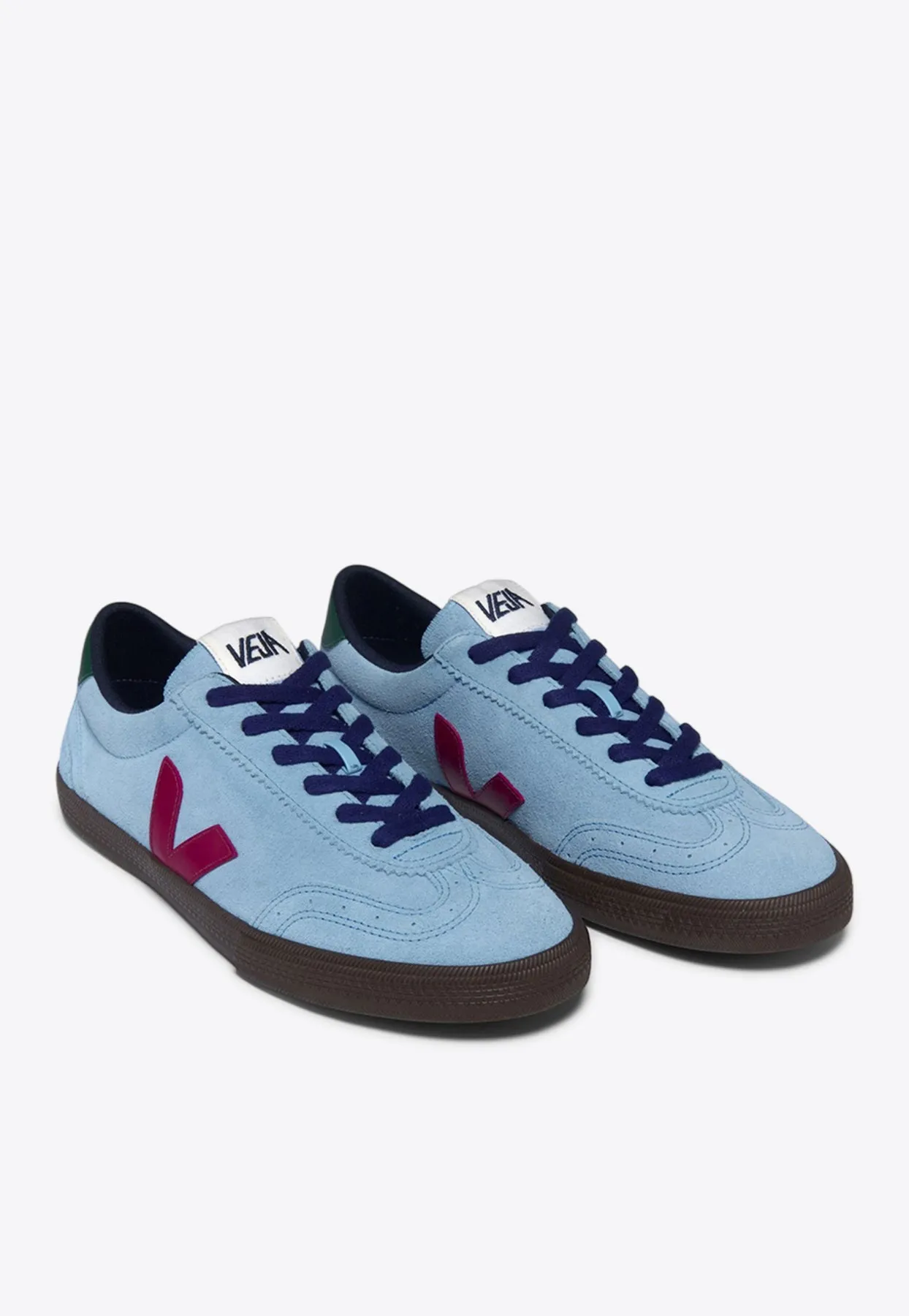 Volley Low-Top Suede Sneakers