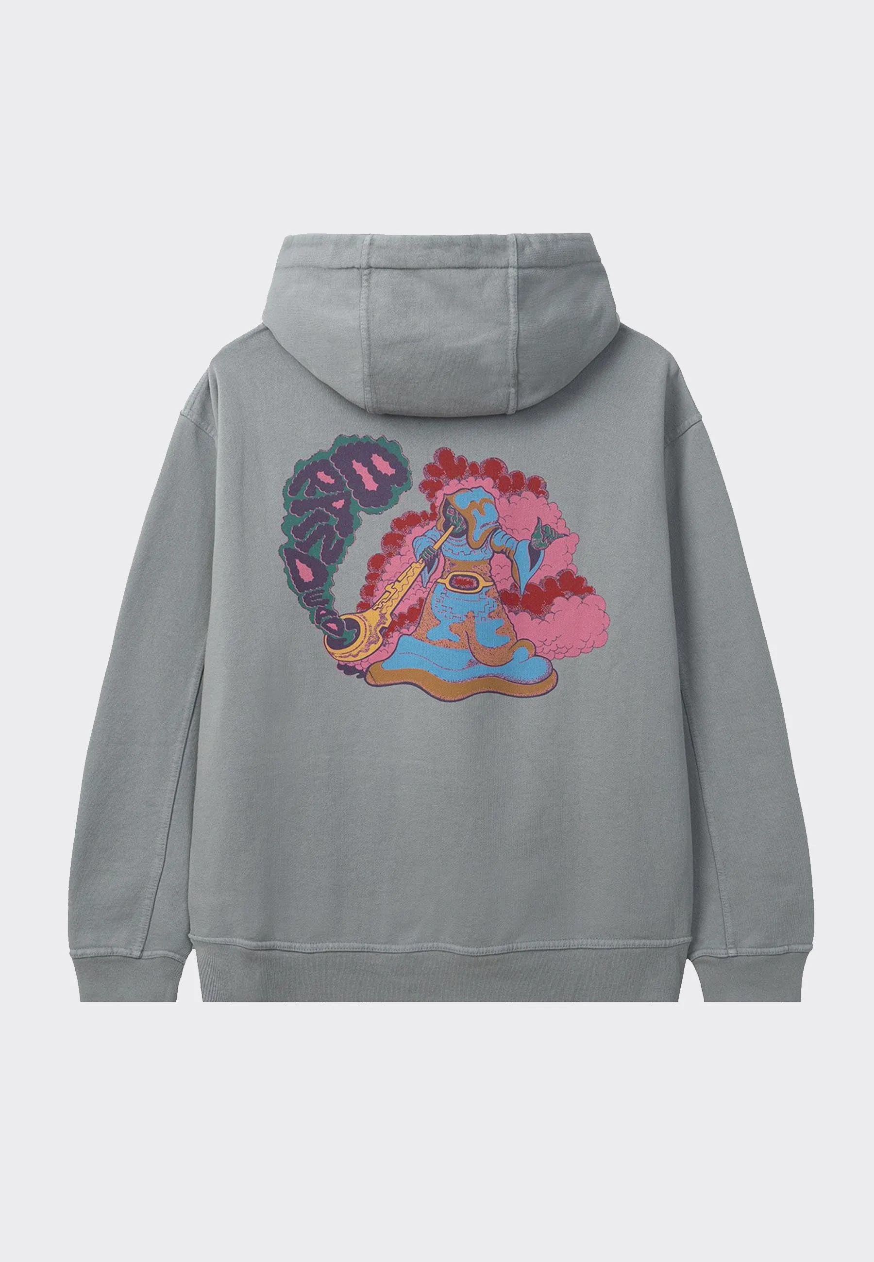 Will Sweeney Wizard Print Hoodie - slate