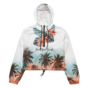 Women's Cropped Coastal Windbreaker