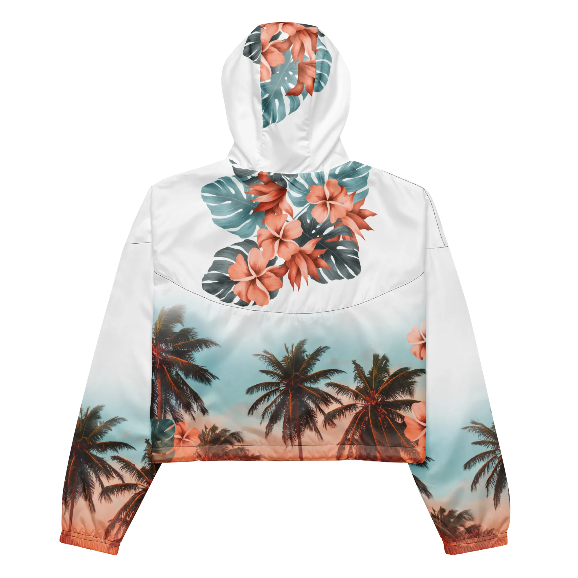 Women's Cropped Coastal Windbreaker