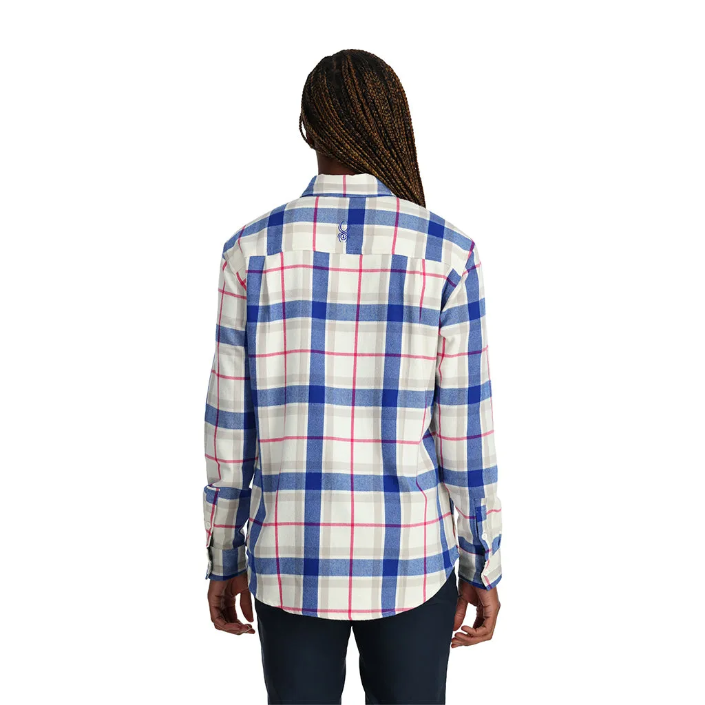 Womens Fab Flannel - Snow