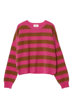 Xirena Coco Cashmere Sweater in Berry Tart